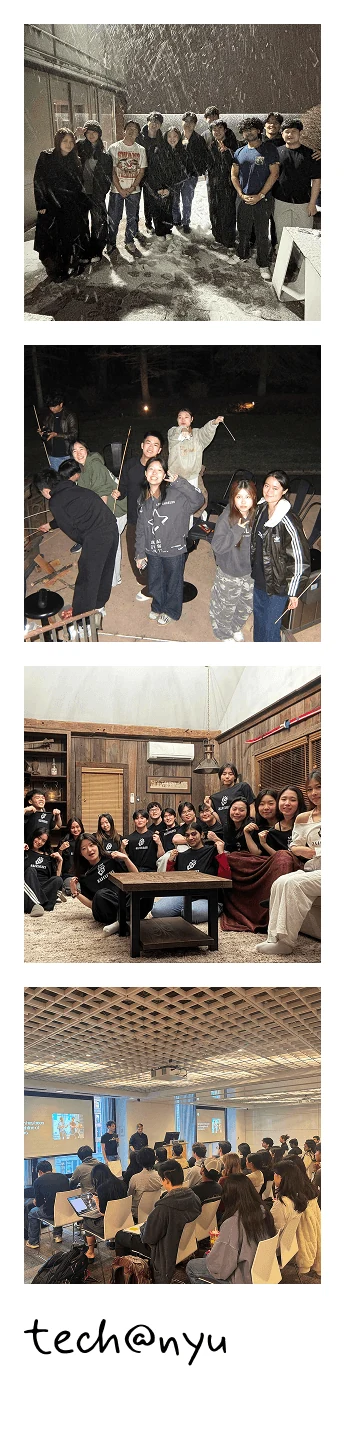 A photobooth strip from tech@nyu events